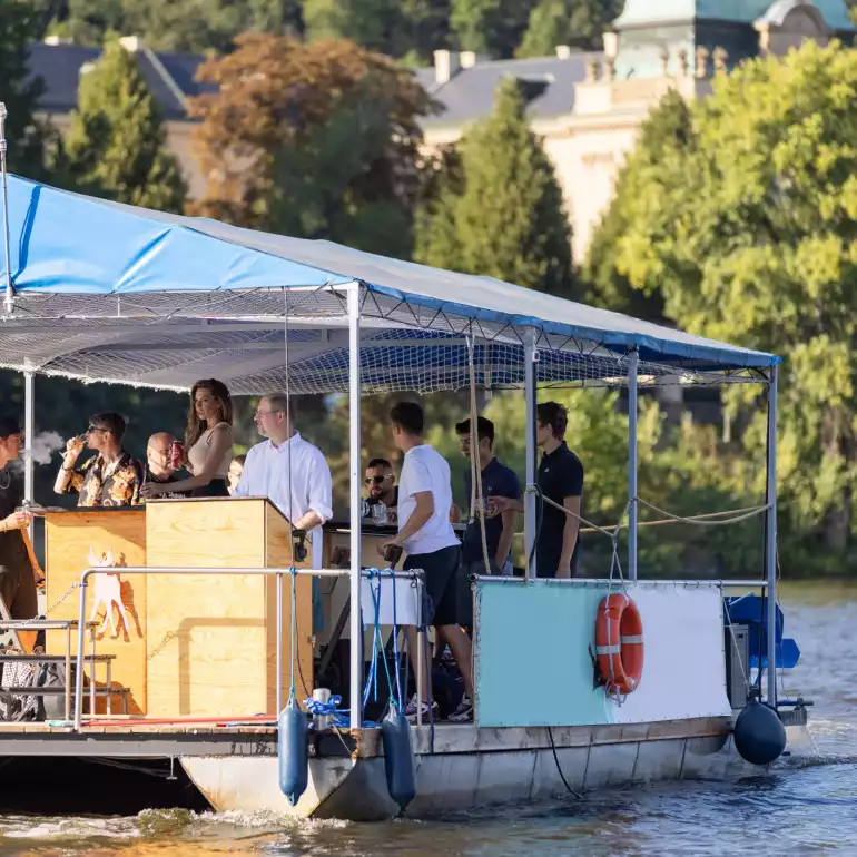 Simply Adventures - Stag Do - Prague - Beer Boat