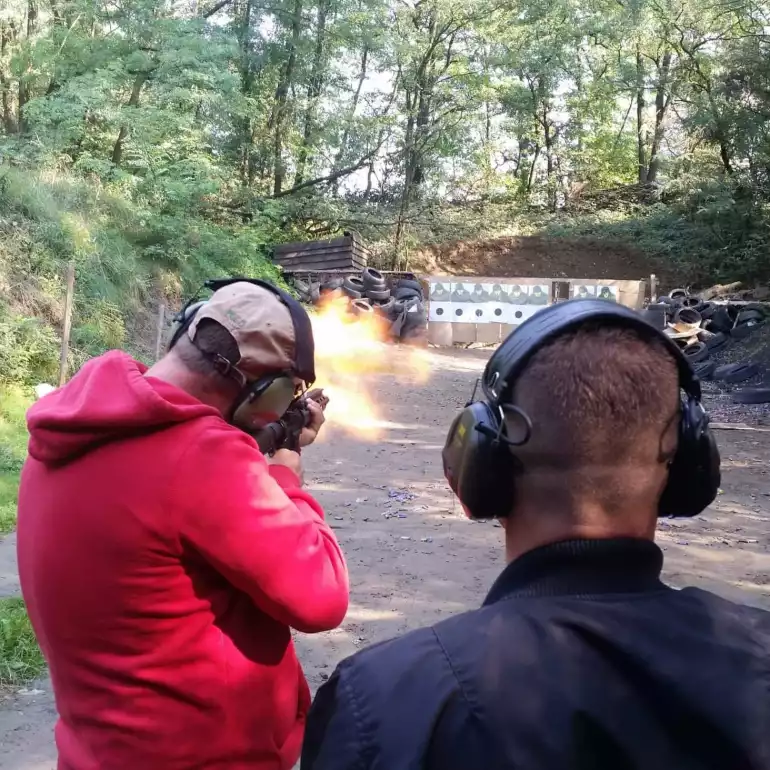 Simply Adventures - Stag Do - Stag Do Warsaw - M16 and pistol shooting