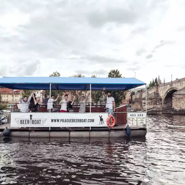 Simply Adventures - Stag Do - Prague - Beer Boat