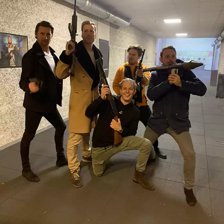 Simply Adventures - Stag Do - Riga - Shooting 4 weapons