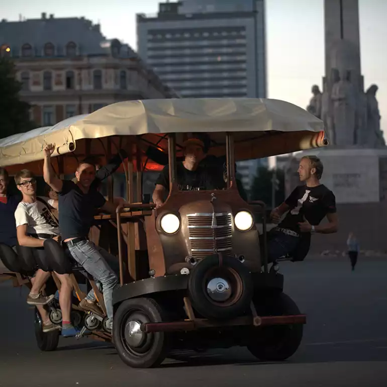 Simply Adventures - Stag Do - Riga - Beer Bike